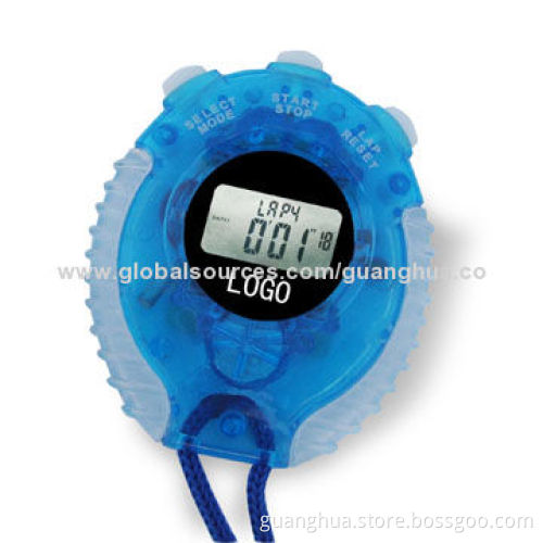 Latest Water-resistant Chronograph Digital Cheap Stopwatch, Timer with Alarm